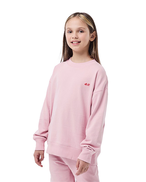 Girls Sweatshirt - Tickled Pink